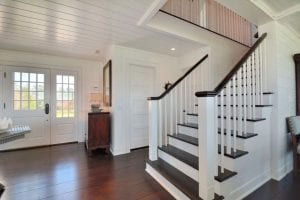 hardwood stair remodeling