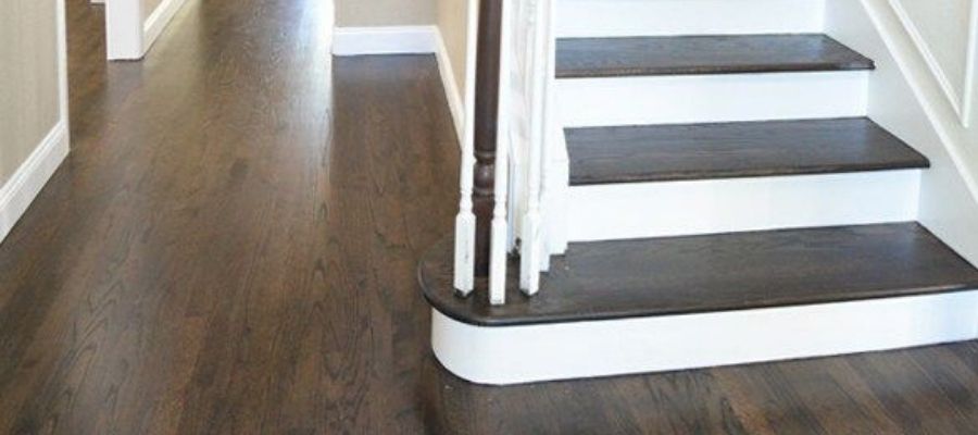 Replace carpet stairs with wood